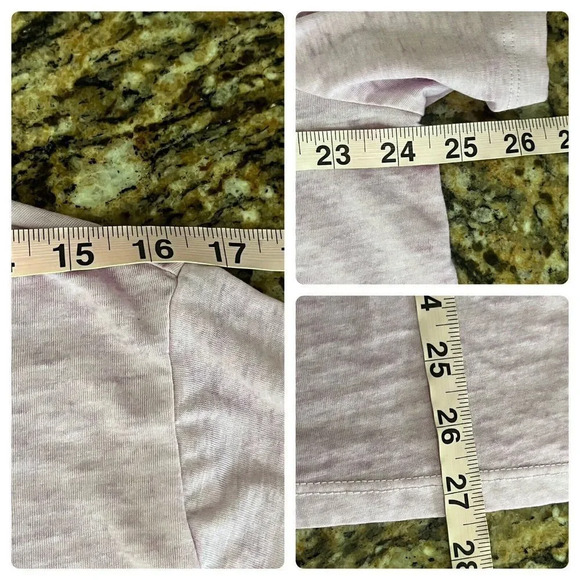 Cato Womens Soft Purple Club Knit Semi Sheer Breathable Tunic T Shirt 18/20W - Picture 5 of 9